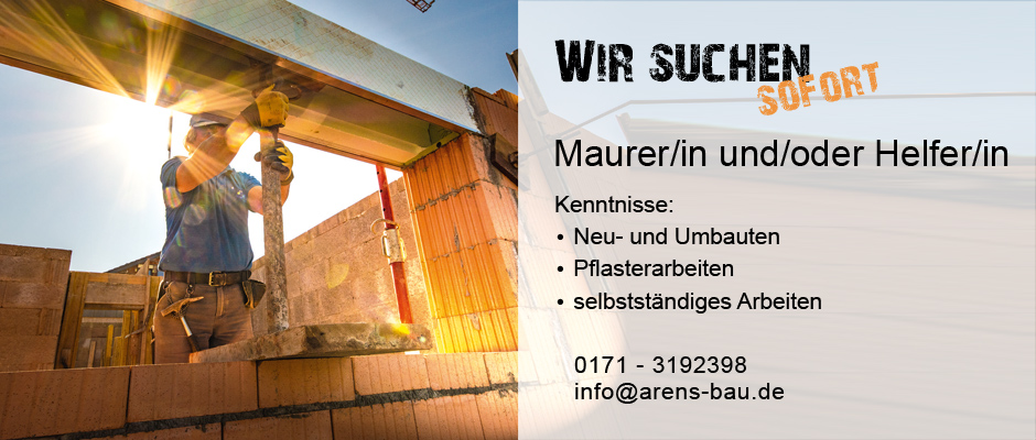 Wir suchen neue Mitarbeiter